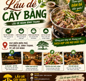 Thực Đơn Lẩu Dê Và Các Món Dê Hấp Dẫn Tại Lẩu Dê Cây Bàng TP.HCM