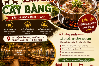 Top Món Dê Đặc Sản Không Thể Bỏ Qua Khi Đến Lẩu Dê Cây Bàng Bình Thạnh