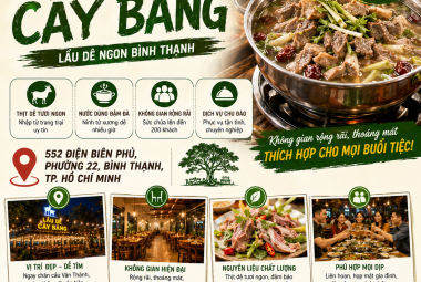 Thực Đơn Lẩu Dê Và Các Món Dê Hấp Dẫn Tại Lẩu Dê Cây Bàng TP.HCM