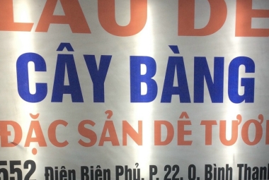 Review Lẩu Dê Cây Bàng 552 Điện Biên Phủ Bình Thạnh – Không Gian Rộng, Món Ngon, Giá Hợp Lý
